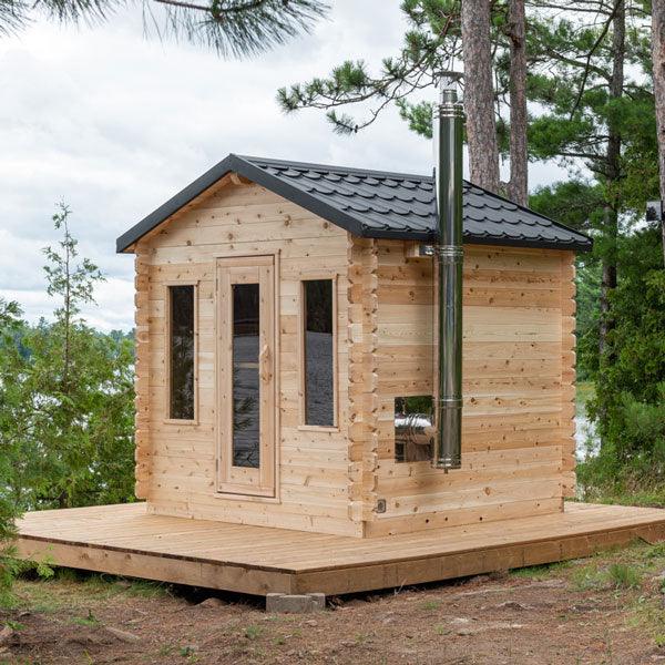 5 Person Canadian Timber Georgian CTC88W for Timeless Elegance - House of Sauna