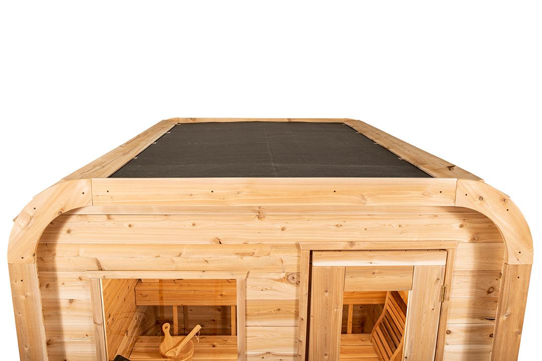 Canadian Timber Collection 3 Person Outdoor Luna Sauna Kit - CTC22LU - House of Sauna