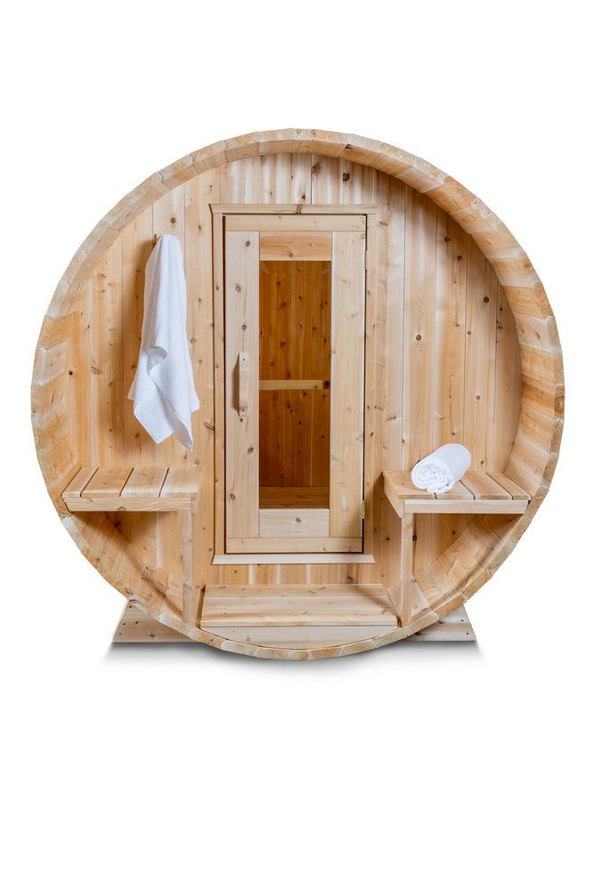 4 Person Canadian Timber Serenity CTC2245W - Luxury Outdoor Sauna - House of Sauna